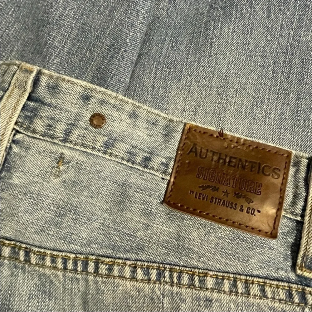 Levi Strauss Authentics Signature Copper Riveted Low Boot Jeans Men Size 34 / 32 - Picture 4 of 7